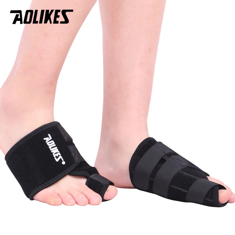 AOLIKES 1PCS Toe Correction Thumb Tape Physical Pain Relief Big Bone Toe Corrector Magnetic Belt Foot Thumb Movement Protection