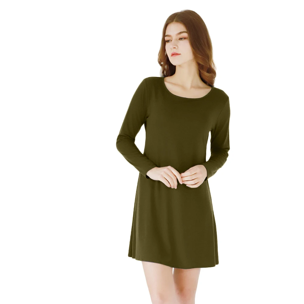 YMING – robe à manches longues pour femmes, grande taille, décontractée, plage, bureau, fête, chemise blanche, vêtements féminins, grande taille