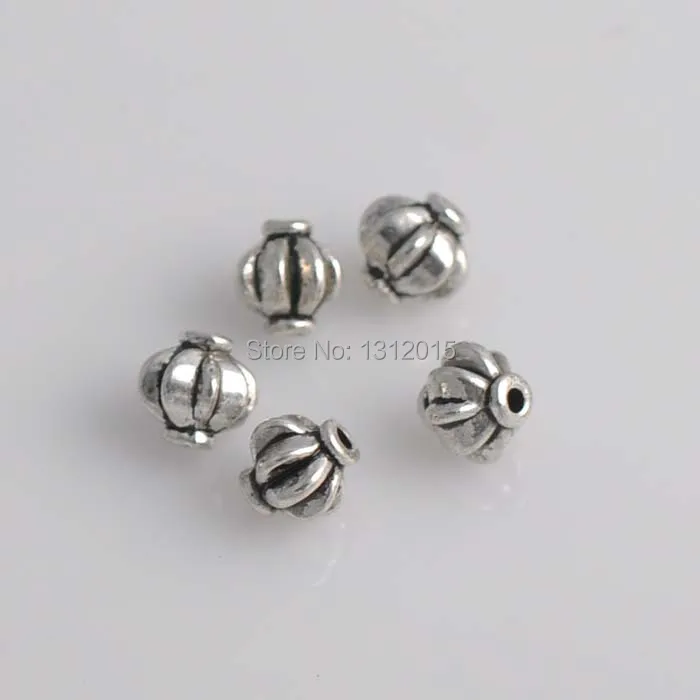 Free Shipping!DIY 50PCs Tibetan Silver Metal Alloy Spacers Beads 8x8mm YTC0012