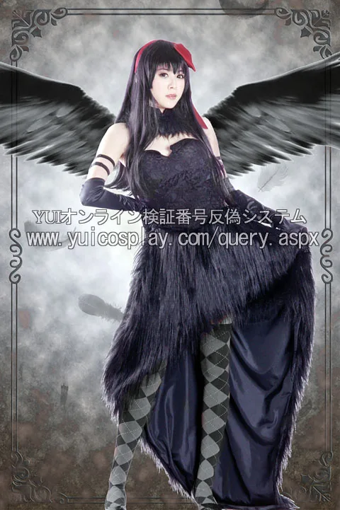 

Akemi Homura Cosplay Costume black dress 110