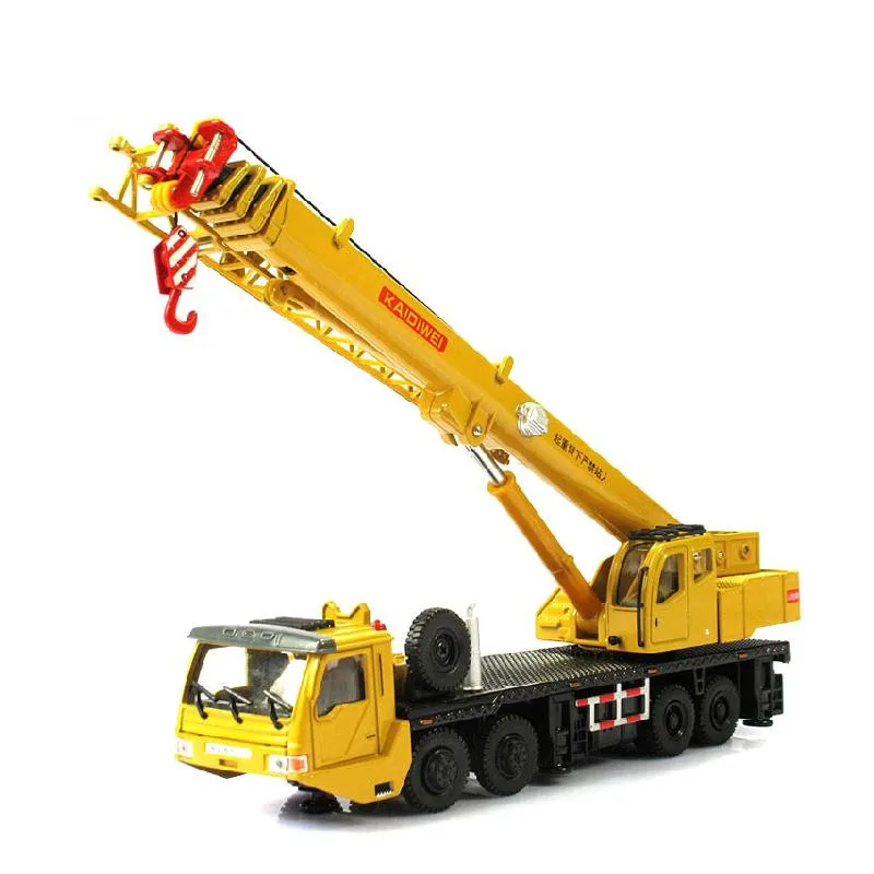 2014 Hot sale ! 1 : 55 alloy Sliding construction crane model Toys, children\'s educational toys, free shipping