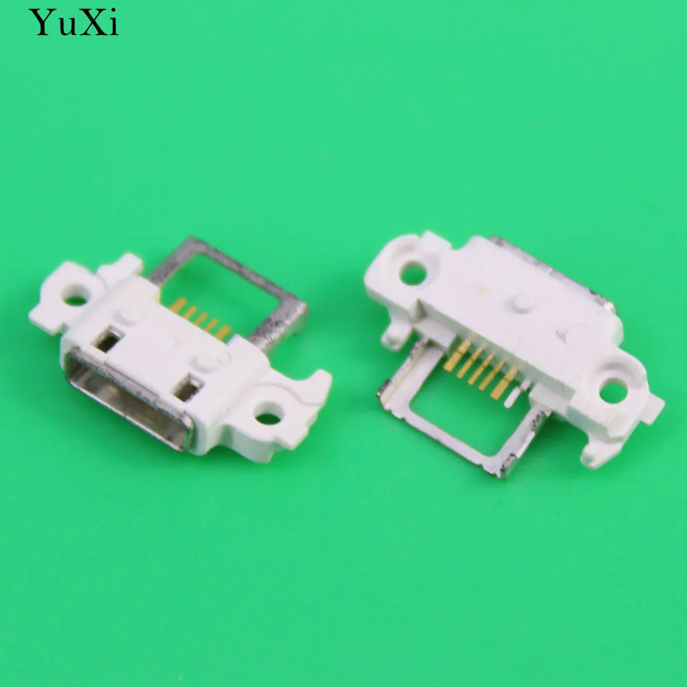 YuXi  For Xiaomi NOTE/4I Strengthen Micro USB Connector End Plug White Charging Port