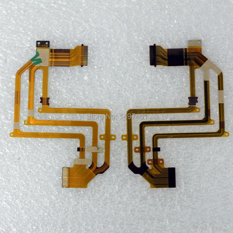 2 قطعة المفصلي LCD تدوير رمح الكابلات المرنة لسوني HDR-HC5E HC7E HC9E SR10E SR210E SR220E HC5 HC7 HC9 SR10 SR220 كاميرا فيديو