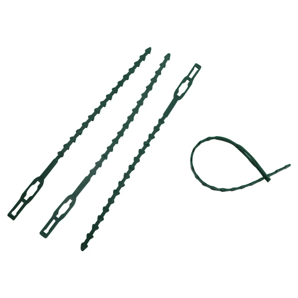 

Adjustable Cable tie Reusable Plant Vegetable Grafting Clips Greenhouse Vines Climbing Support Lashing Hook 200 Pcs