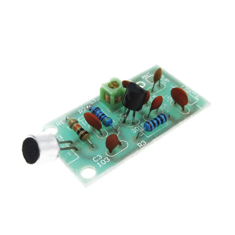 FM Radio Receiver Module Frequency Modulation Wireless Microphone PCB DIY Kits