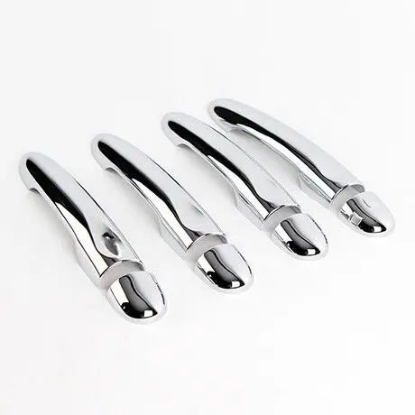 For Renault Latitude Samsung SM5 Renault Fluence SM3 Samsung L38 2009-2017 Chrome Door Handle Cover Trim Car  Stickers Styling