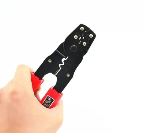 متعددة الوظائف HS-202B المحمولة اليد العقص أداة ذو طيات محطات Crimpper
