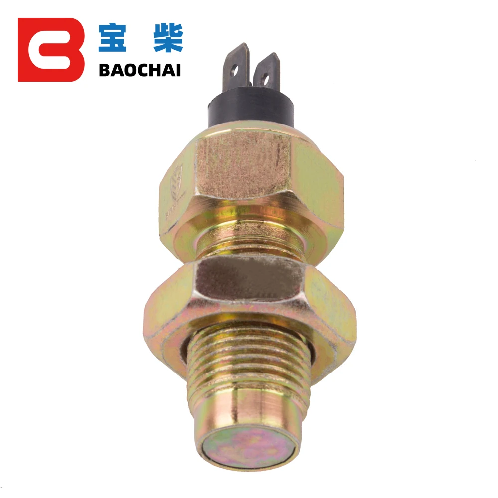 DCEC Diesel Engine Speed Sensor M18*1.5*34mm Brass Vdo Generator Sensor EQ153 Electronic Magnetic Alarm Switch Rpm Pickup Sensor