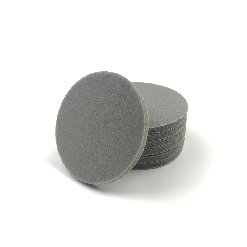 POLIWELL 5 PCS 3 Polegada 75 milímetros Reunindo Disco Lixa Esponja Grit 150 ~ 2000 Úmido e Seco Esponja Lixa para Moagem de Polimento Ferramentas