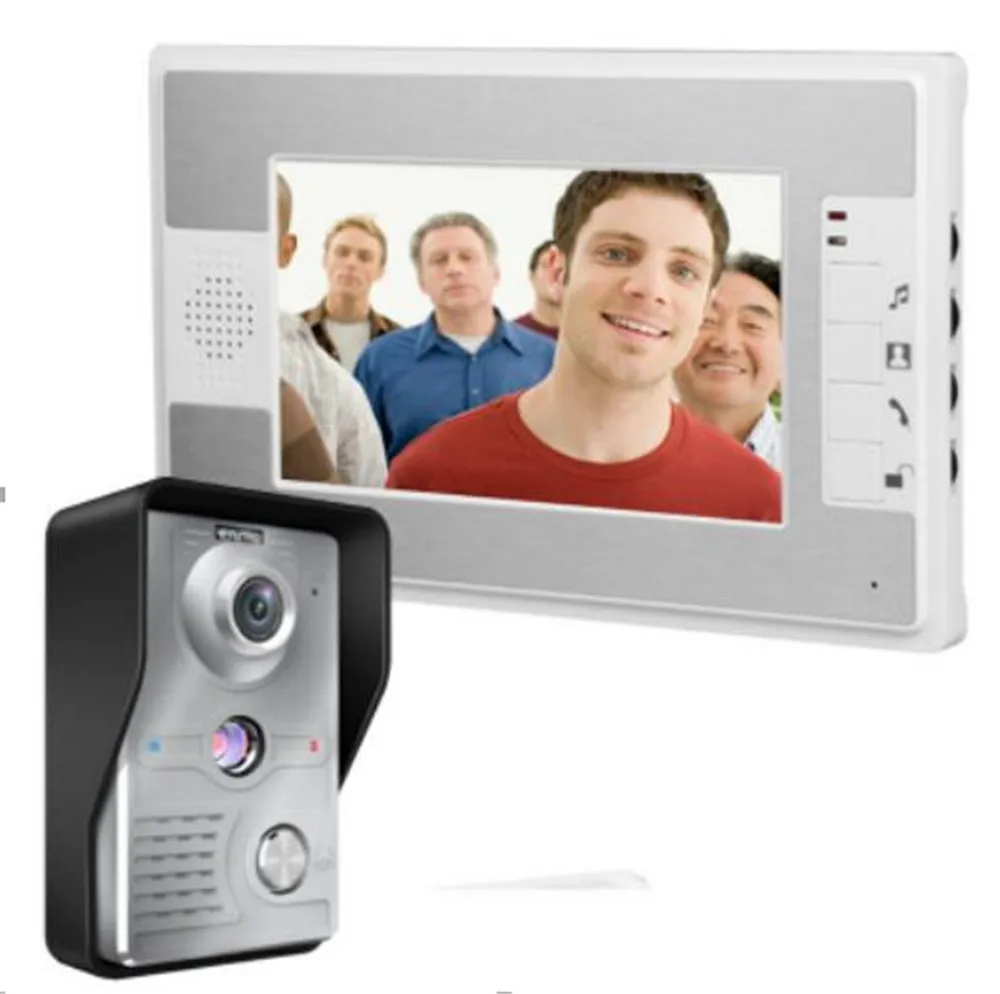 

7 Inch 700TVL 4 Cord Wired Intercom Video Door Phone