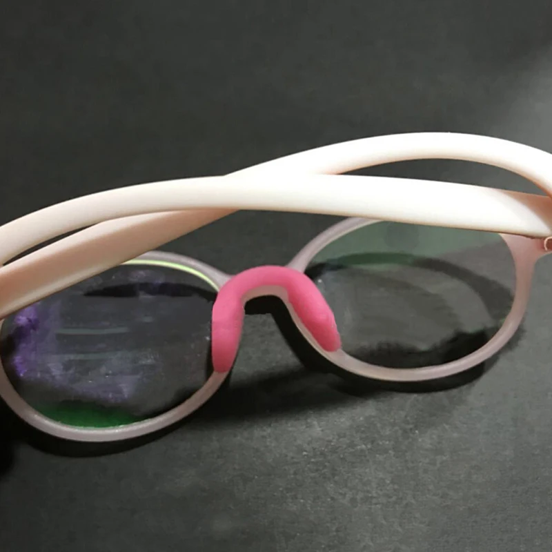 1pc U Shape Anti-Slip Nose Pad Silicone Stick On Pad Eyeglass Sunglasses For Kid Children Eye Glasses Accessories image 3