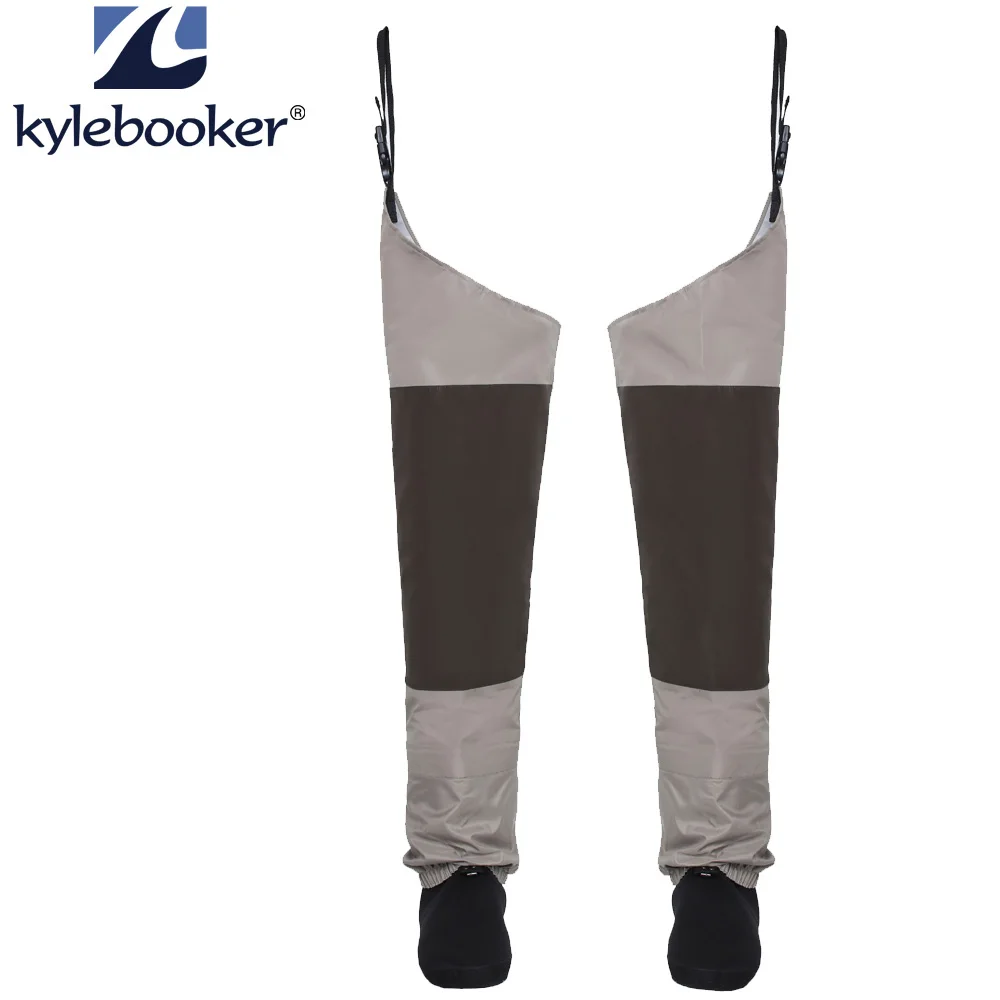 

Fly Fishing Waders Waterproof Leg pants Stocking foot Hip Wader Breathable Thigh waders trousers