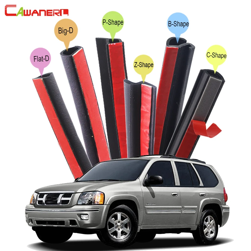 

Cawanerl Full Car Seal Sealing Strip Kit Rubber Weatherstrip Seal Edge Trim For Isuzu Ascender Axiom Oasis Rodeo Trooper