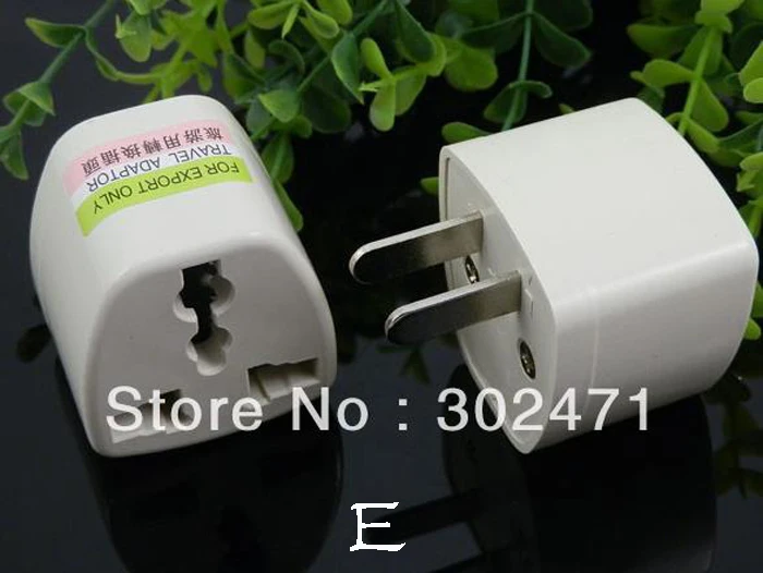 Universal EUA EUA/EU/REINO UNIDO/Travel Plug Power Adapter. ABCDEF