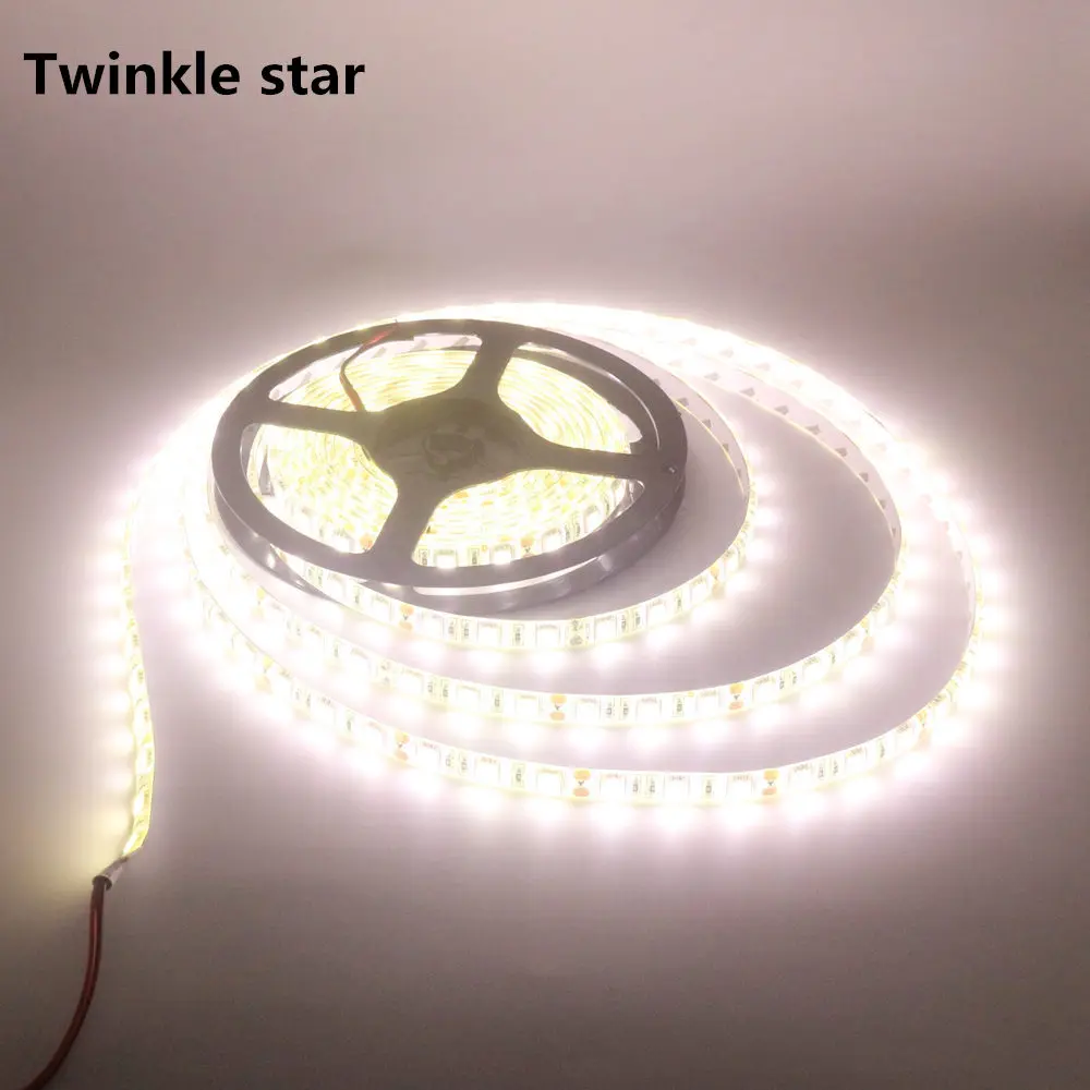 Led Strip Light 5630 SMD 300led 5M Waterproof ip65 Non Waterproof ip20 DC 12V 4000K Nature White Flexible Tape Rope