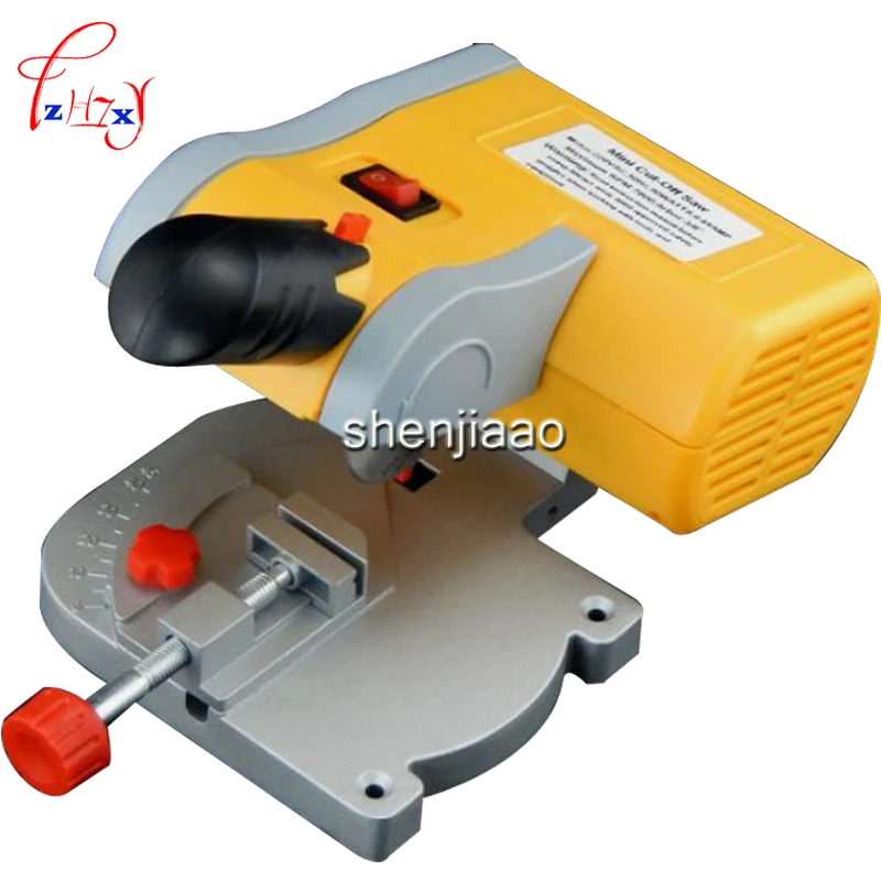 220v Mini cut out mini saw miter saw metal non-ferrous metal plastic wood Mini cutting machine Mini tool saws