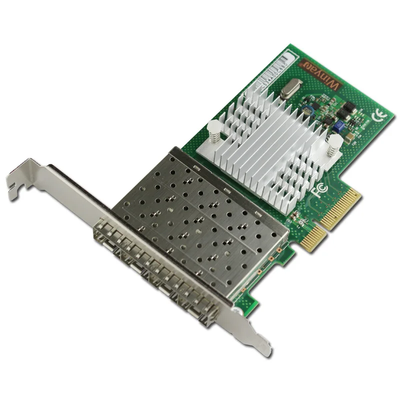 

Quad Port Fibre Channel PCI-E X4 Card Gigabit Ethernet Network Adapter NHI350AM4