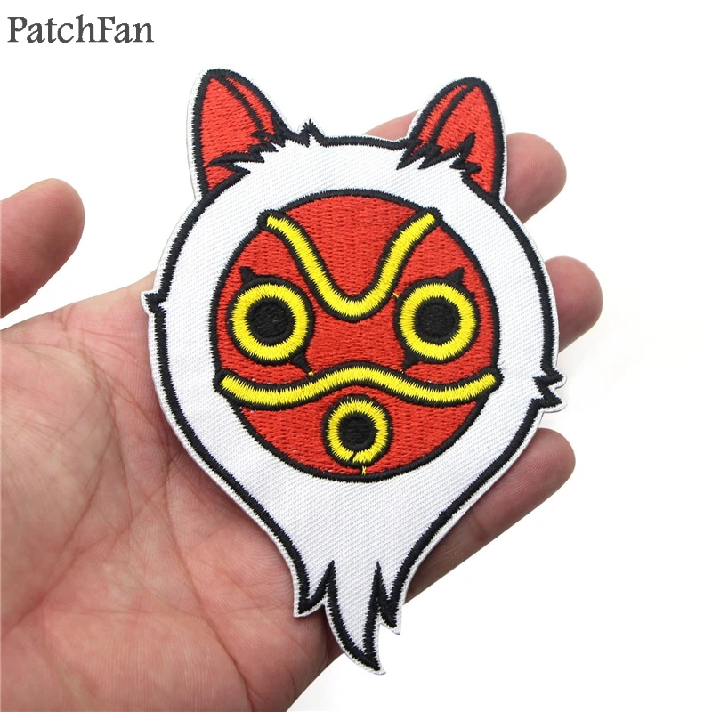 Patchfan Anime cartoon Applique patches stickers pour sewing shirt clothing para jacket badges iron on t-shirt A1565