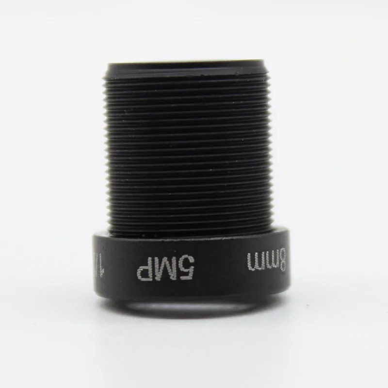 Caméra IP de vidéosurveillance HD 5mp 8mm, Angle de 52 degrés, lentille de vidéosurveillance M12 x 1/2 pouces pour la sécurité