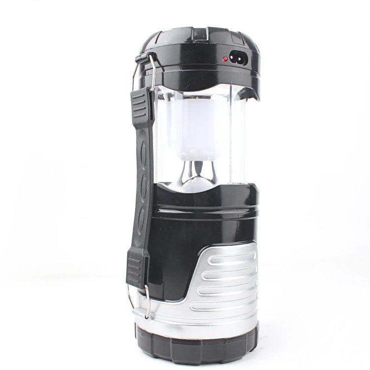 

New large Multifunctional stretching flashlight lantern LED light Large flashlight searchlight solar energy charge Mobile phone