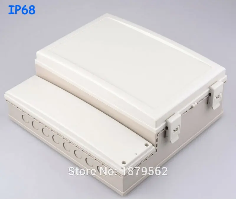 

[2 styles] 301*291*120mm IP68 watperproof enclosure ABS box for electronic project housing DIY junction box plastic control box