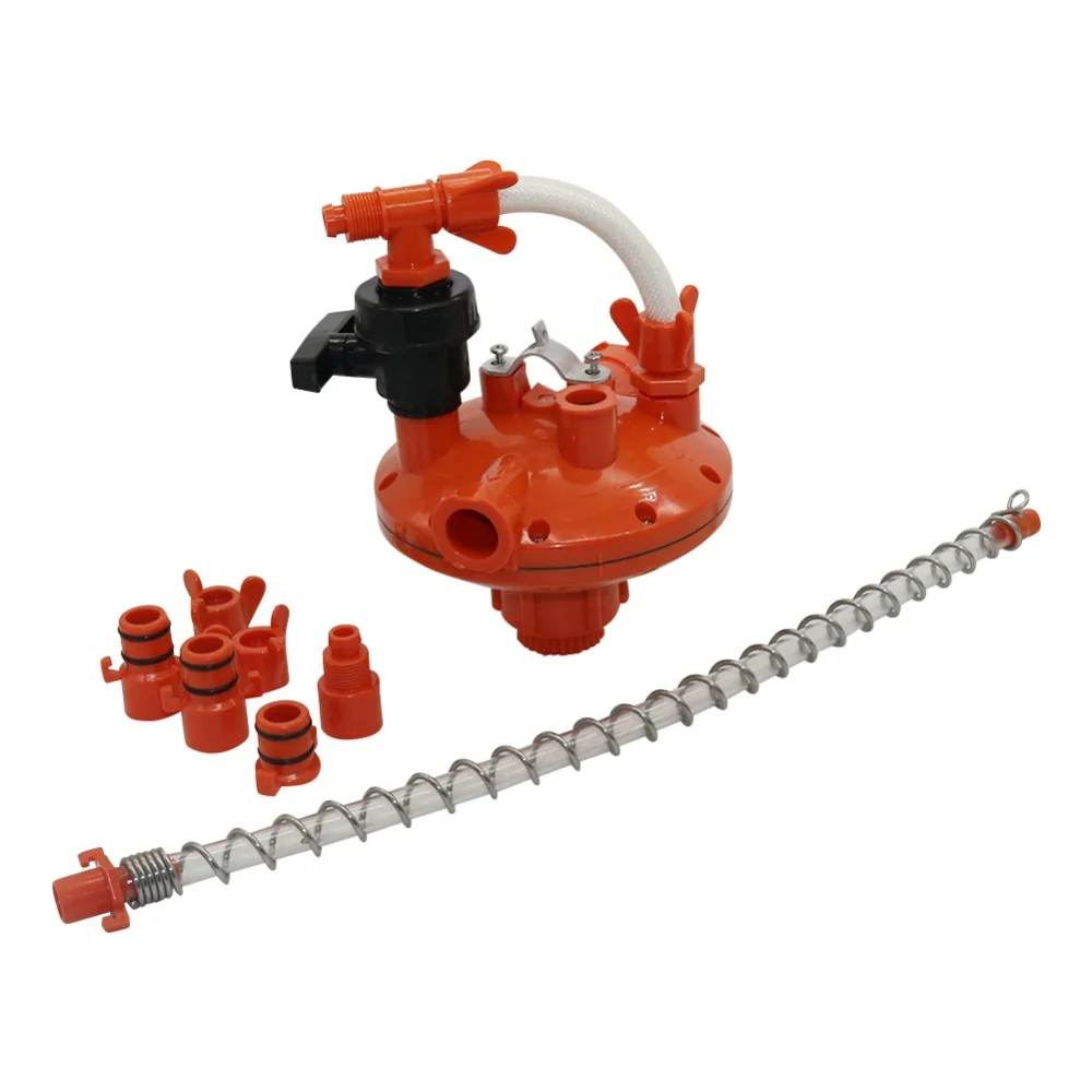 1Set Poultry Farm Farming Water Pressure Regulator Chicken Drinker Chicken House Quail Drinker Waterline Decompression Equipment