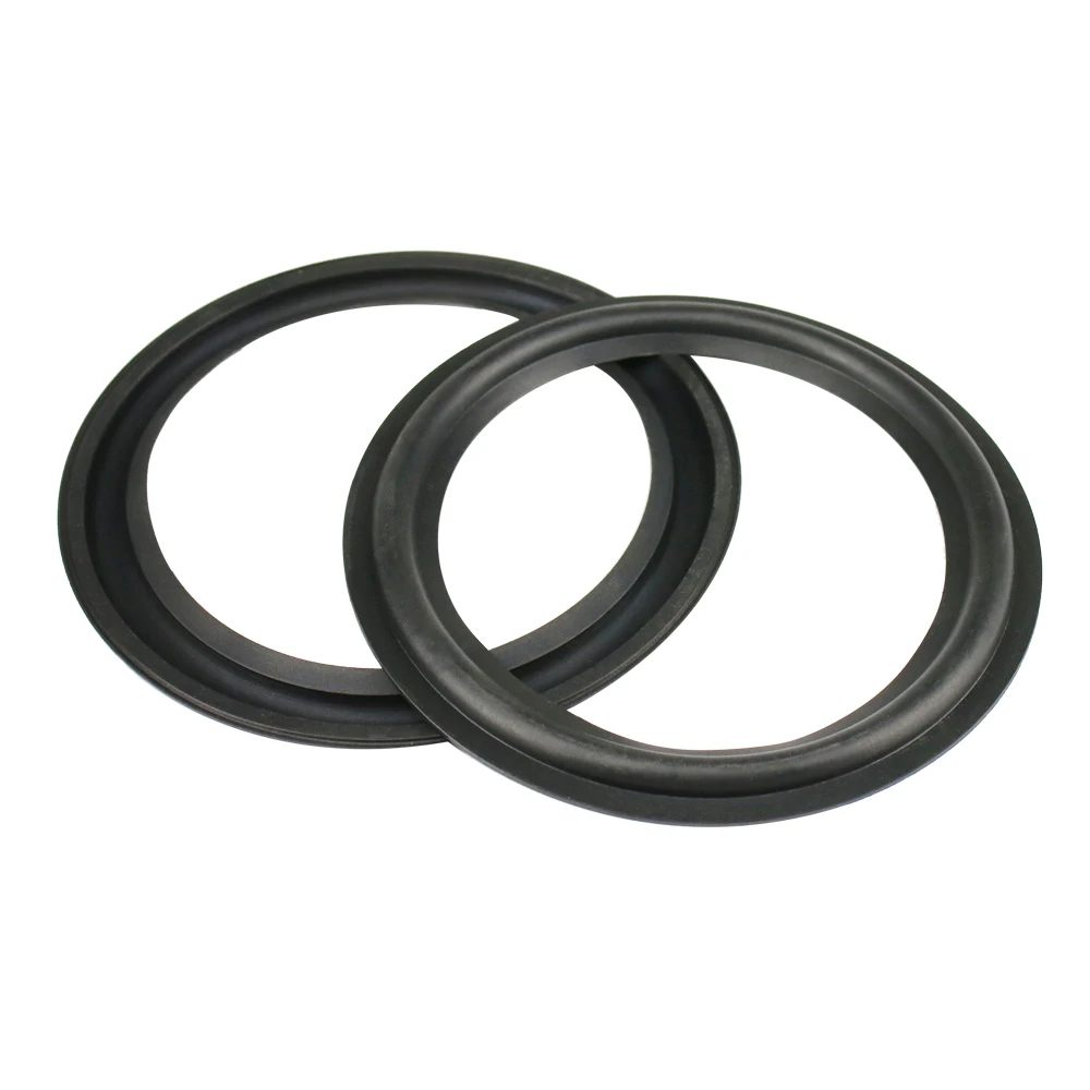 GHXAMP 6.5 Inch Size 155MM 143MM 123MM 112MM LoudSpeaker Rubber Surround Repair Conventional 2pcs