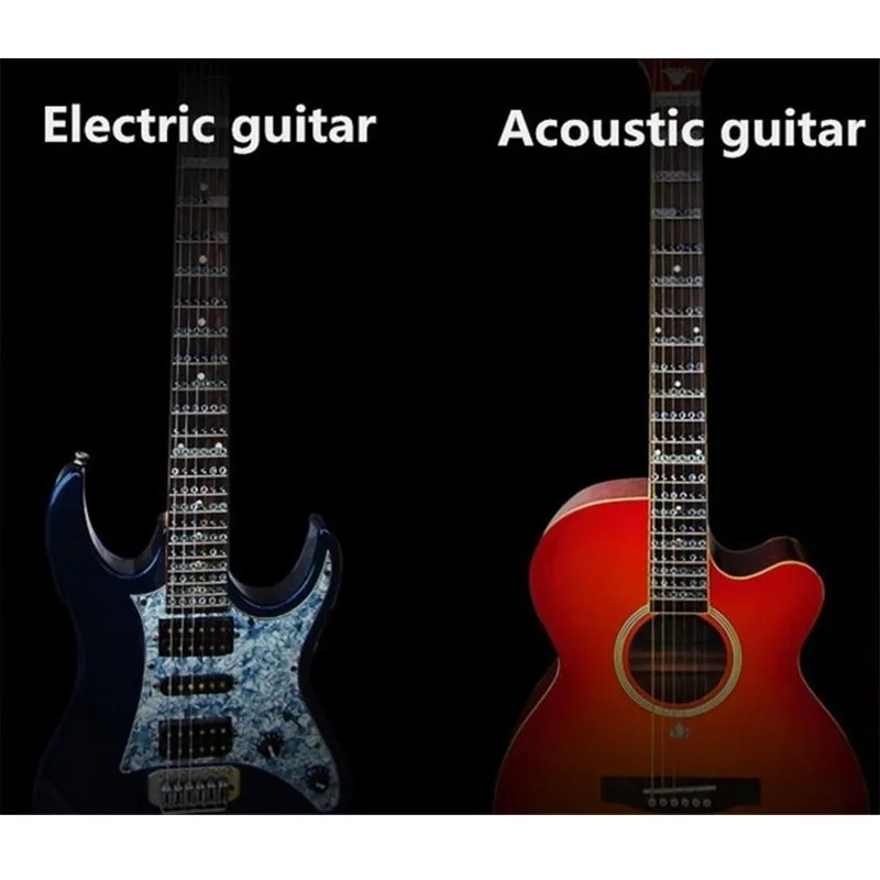 1pcs ultra-thin acoustic guitar electric guitar neck fingerplate musical scale stickers Guitar Parts accessories