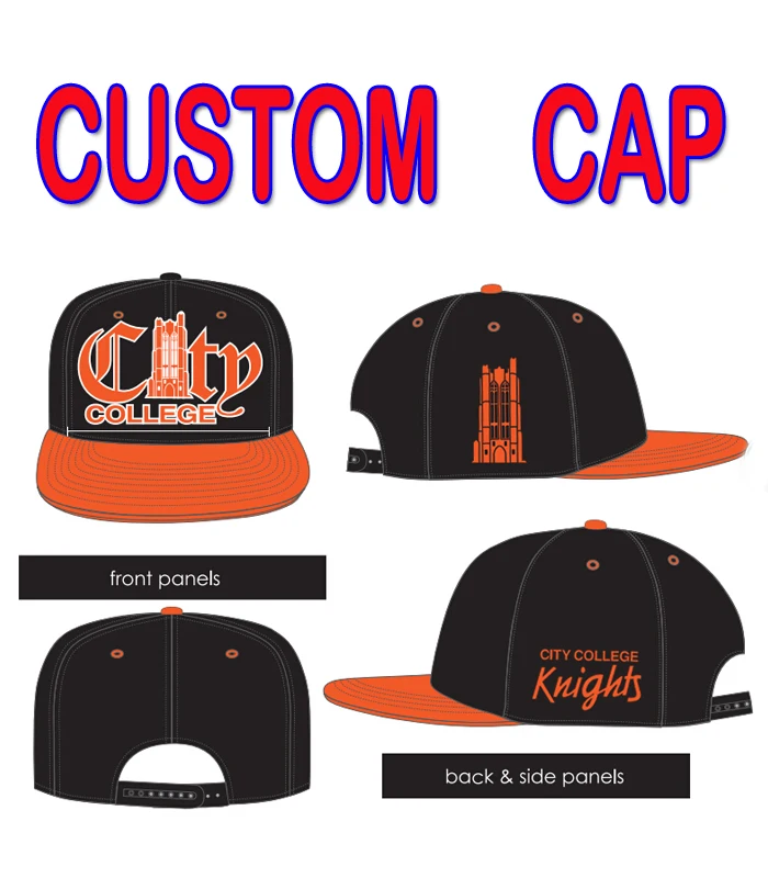 Custom Snapback Caps Hats Wholesale Free Shipping