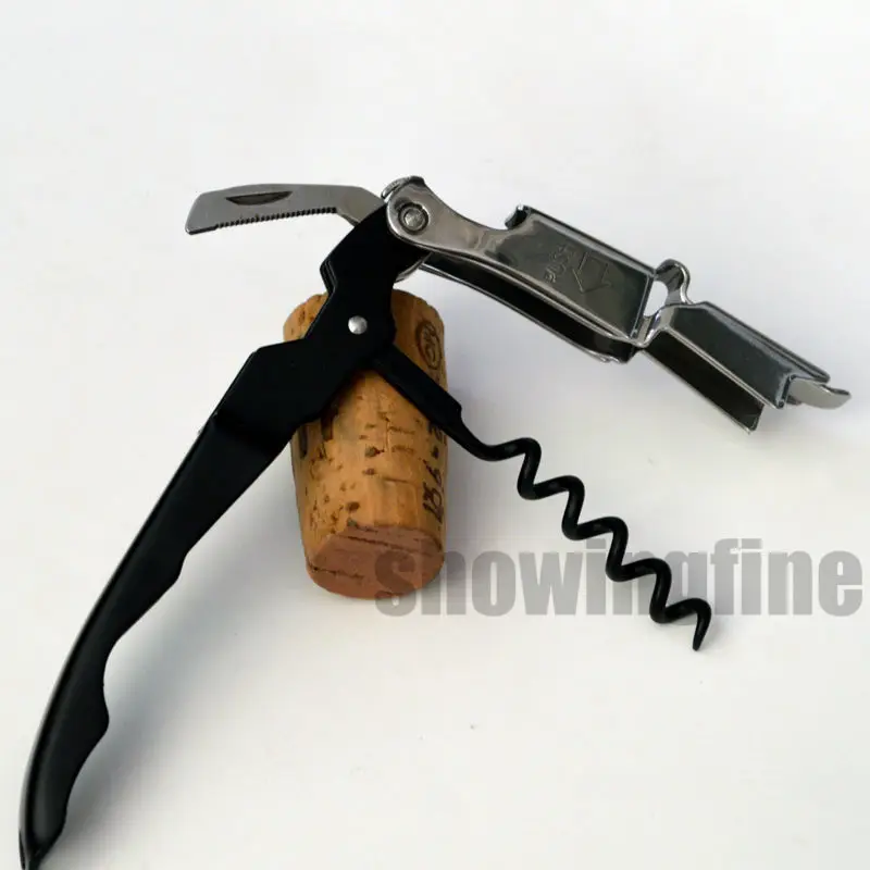 

Coutale Wine Corkscrews Sommelier Double Lever Wine spiral Waiter's S.S. Bottle Opener Very Easy to Use