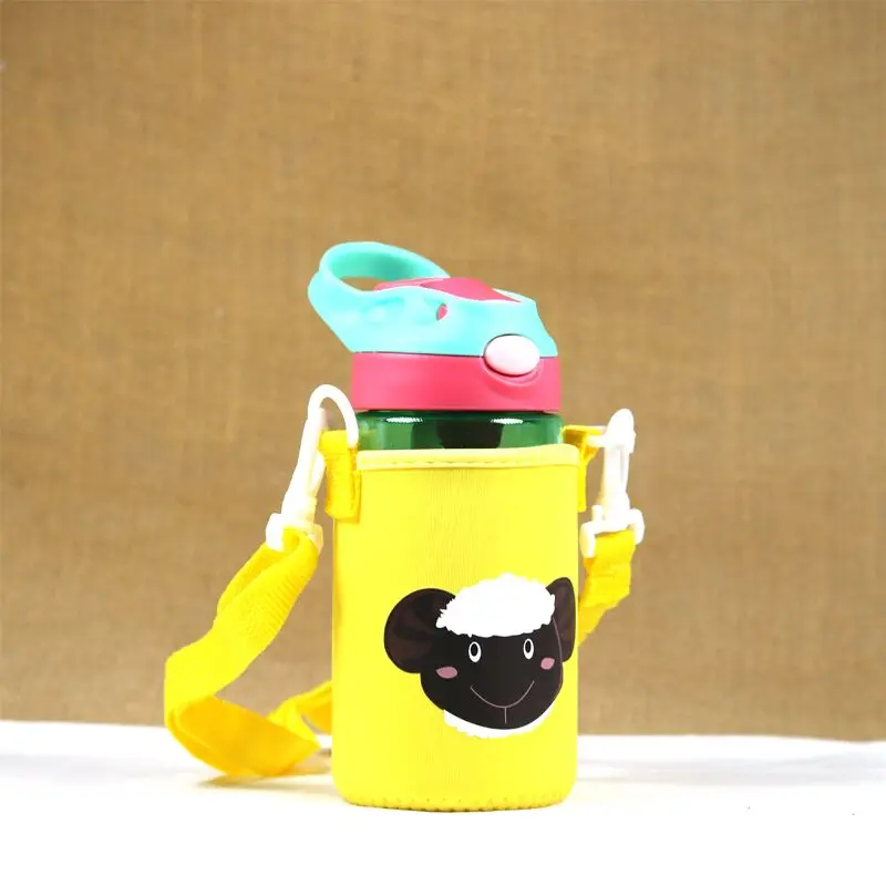 1 Piece Animal Cartoon Cup Bag Protective Bag of  Water Bottle Covers Insulator Sleeve