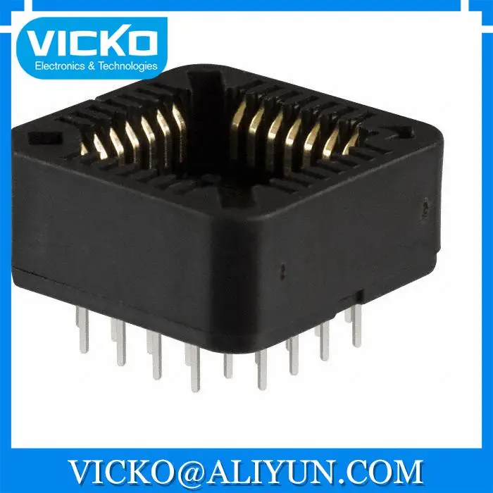 [VK] A-CCS28-G CONN SOCKET PLCC 28POS GOLD