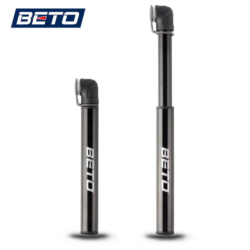 Beto Bicycle Pumps Presta Valve Adapter Mini Hand Pump For Bicycle 120 psi Road Bike Pump Air Inflator Cycle Bicycle Pump Tire