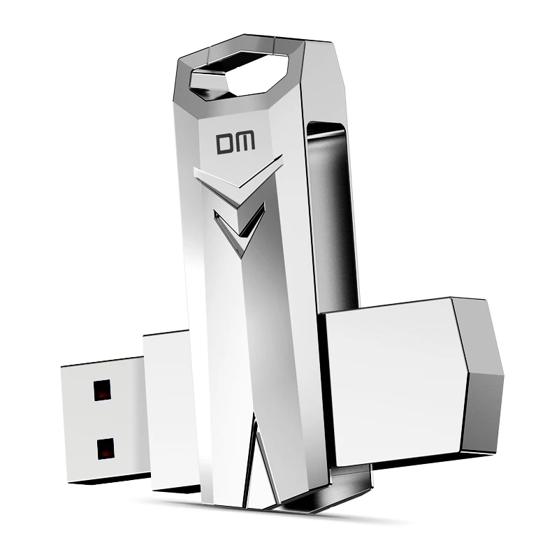 Pen drive usb3.0 alta velocidade pd096 32gb 64gb 128gb velocidade de escrita de metal de 10mb-60mb