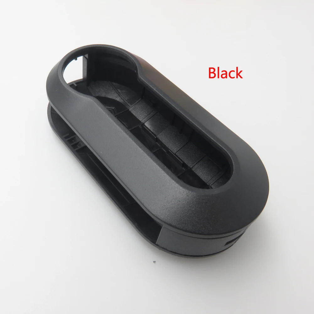 Cocolockey Replacement Case Shell Plastic KEY Cover Fob For Fiat 500 Panda Punto Bravo Car Flip Key Case 3Buttons