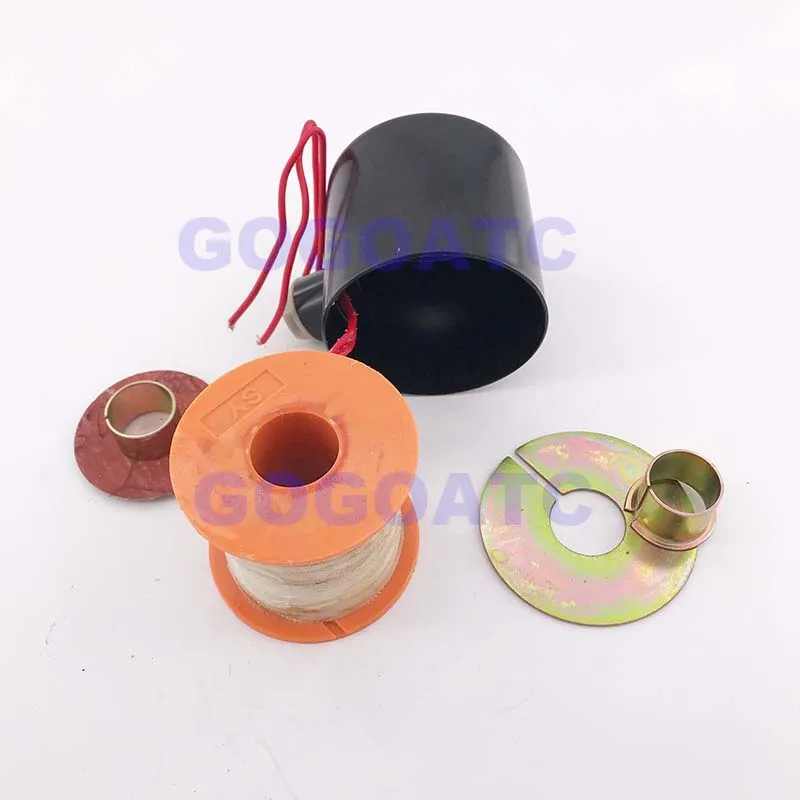 2W Series Solenoid valve coil with With iron shell for 2W160-15 2W200-20 2W250-25 2W400-40 AC220V DC24V 12V