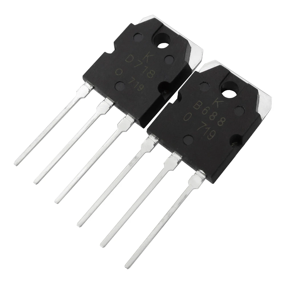 5 paar 2SD718 & 2SB688 Transistor (5 x D718 + 5 x B688)