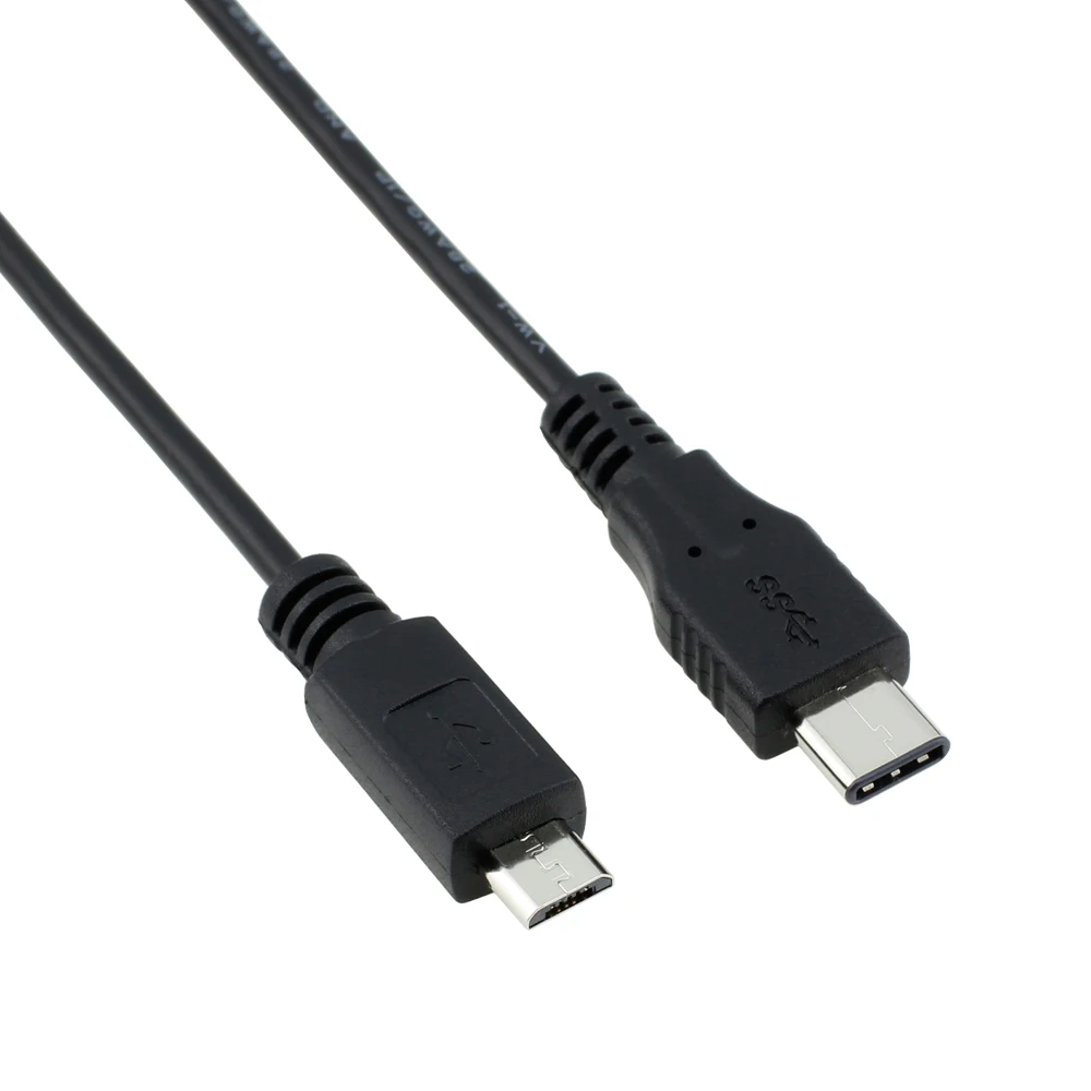 أوسب 3.1 USB-C نوع-C نوع C ذكر إلى المصغّر usb 2.0 5pin ذكر موصل كابل 100 سنتيمتر 1 متر