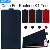 AiLiShi Factory Direct! Case For Koolnee K1 Trio Luxury Flip Hot Leather Case Exclusive 100% Special Phone Cover Skin+Tracking