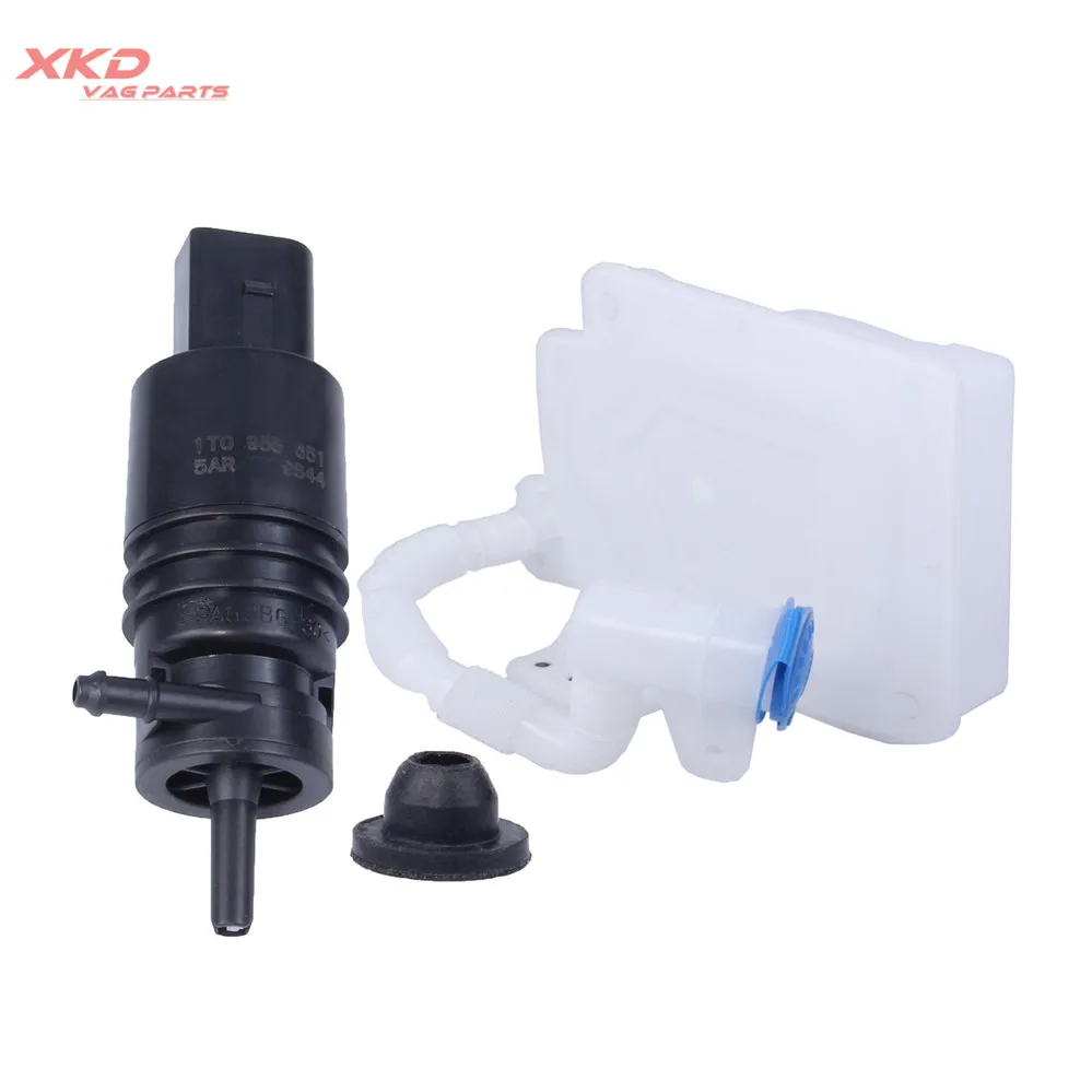 

Windshield Washer Reservoir Bottle+Pump Set Fit For VW GOLF MK6 JETTA MK5 1K0955453S 1J5 955 651 431 955 465 A