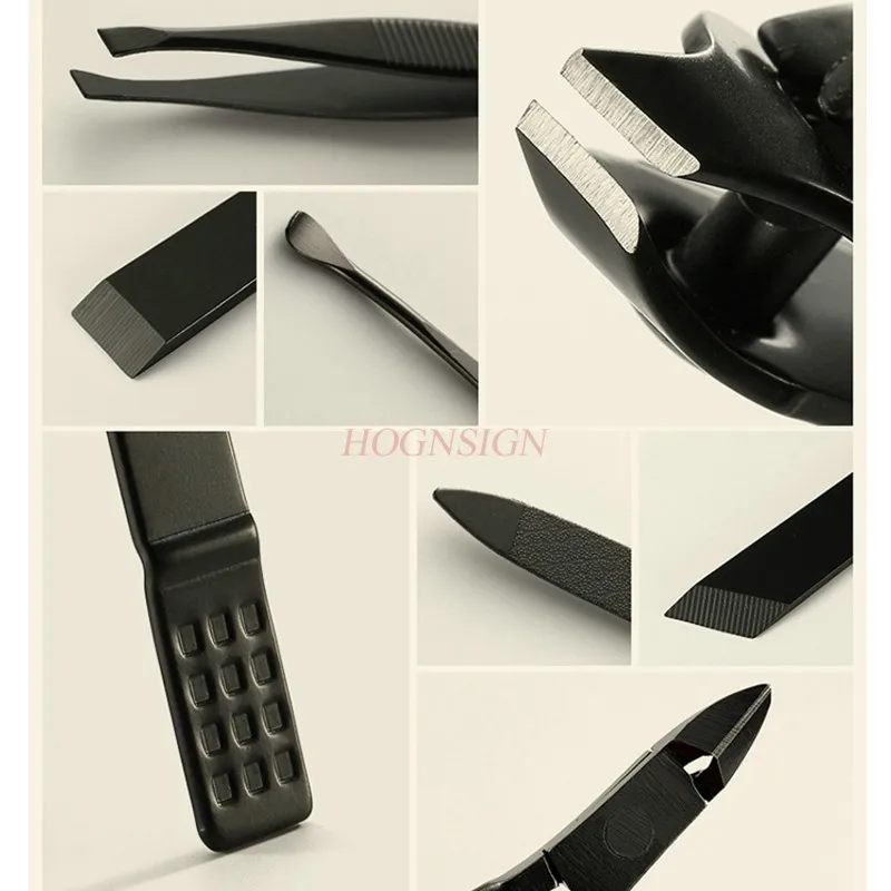 Conjunto de cortadores de unhas de aço inoxidável casa pedicure faca cortador de unhas guarnição ferramentas de unhas adulto grande venda especial