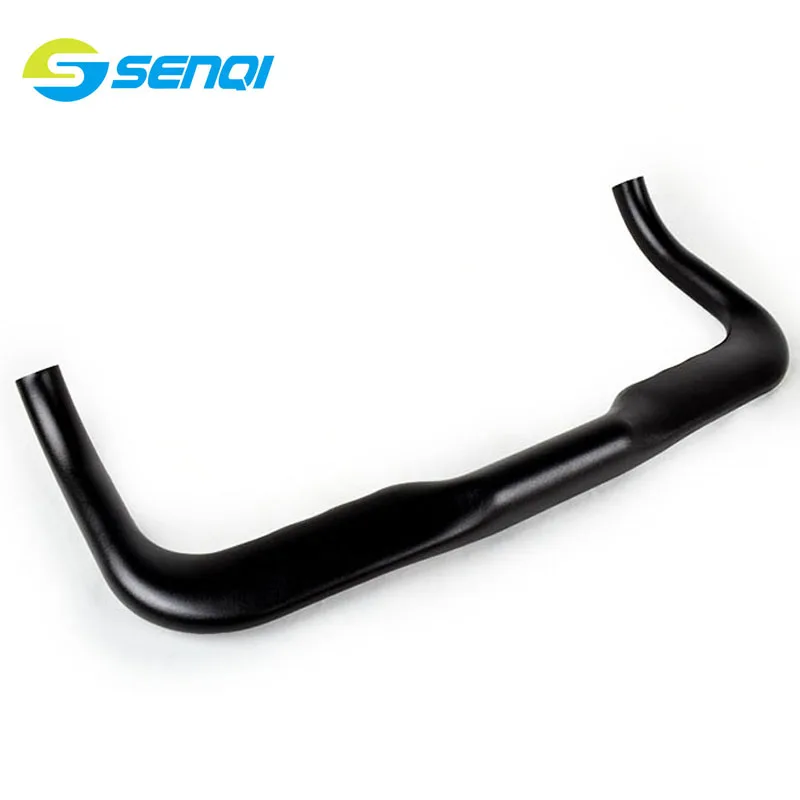 2015 New no logo brand handlebar aluminum alloy bullhorn bicycle handle bars Fixed Gear Racing TT Bike parts 400*31.8MM