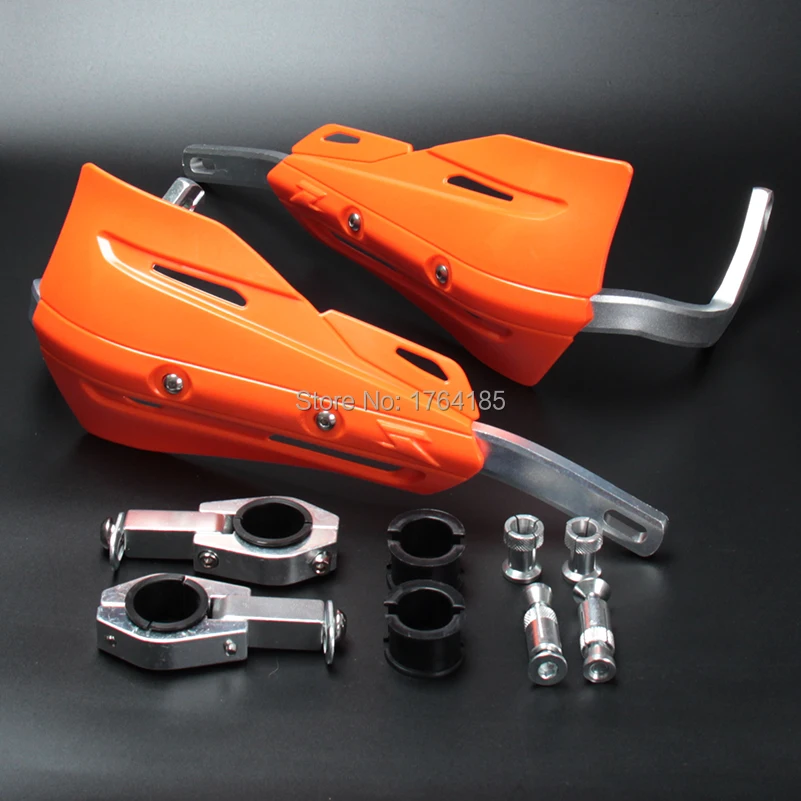 Orange New Motorcycle Handguards For KTM CRF CR XR YZ WR KX KLX RM RMZ RMX DR DRZ TC TE FE FC Enduro Motocross Dirt Pit Bike