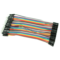 40PCS Dupont 10CM Male To Female Jumper Wire Ribbon Cable for Arduino