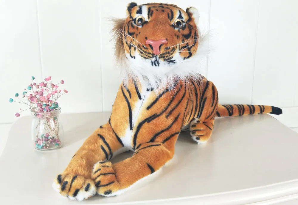 Children Stuffed Plush Toy Simulation Tiger Birthday Gift