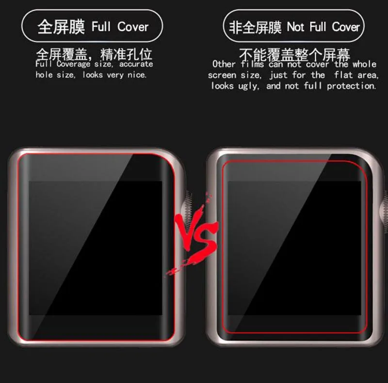 Running Camel 2pcs/lot for SHANLING M0 HIFI Portable MP3 Player Full Coverage Tpu Screen Protector Film