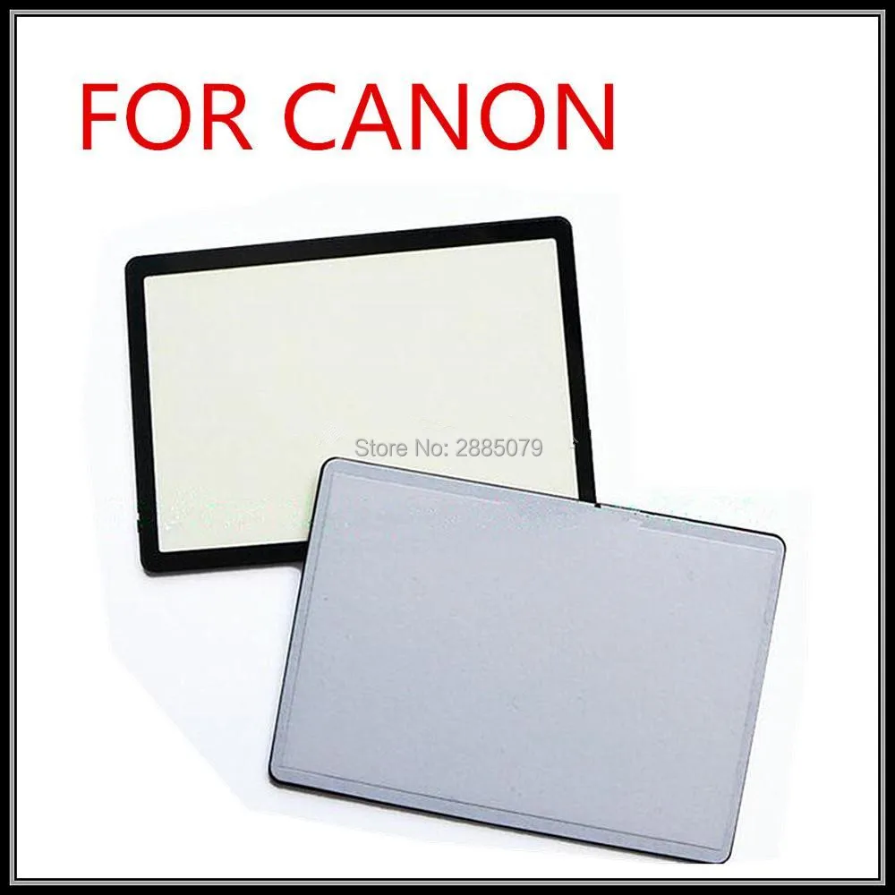 New 450D 500D 550D 600D LCD Screen Window Display Glass For Canon 550D 450D 500D 600D Camera Replacement Unit Repair Parts