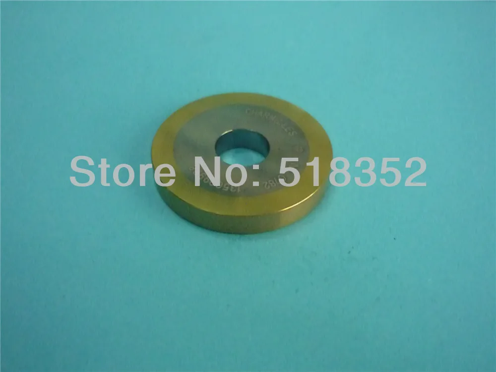 100542999 Charmilles C409 Lower Driving Roller 40mm(OD) X 12mm(ID) X 6 mm(T) for WEDM-LS Wire Cutting Machine Spare Parts