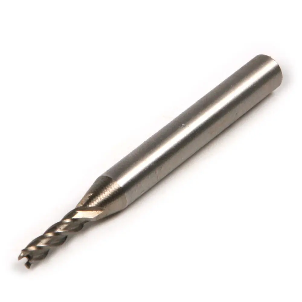

6*6*13*57mm Two Flutes HSS-AL End Milling Cutter CNC Router Engraving 6mm Bit