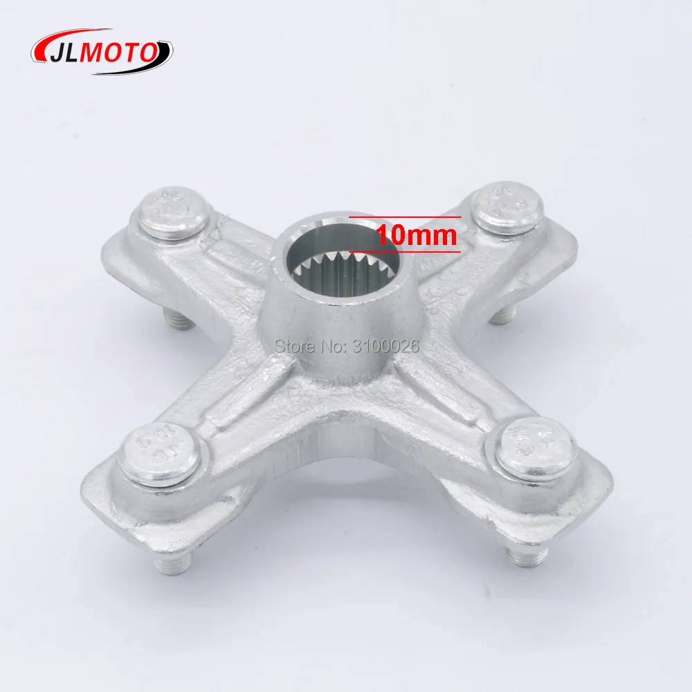 Ступица заднего моста 4 * M10, 115 мм, 24 т, подходит для Motoland 250s YAMAHA RAPTOR ATV YFM 350 450 660 700 Mikilon Rapide 250S 1PE-F53K0-00